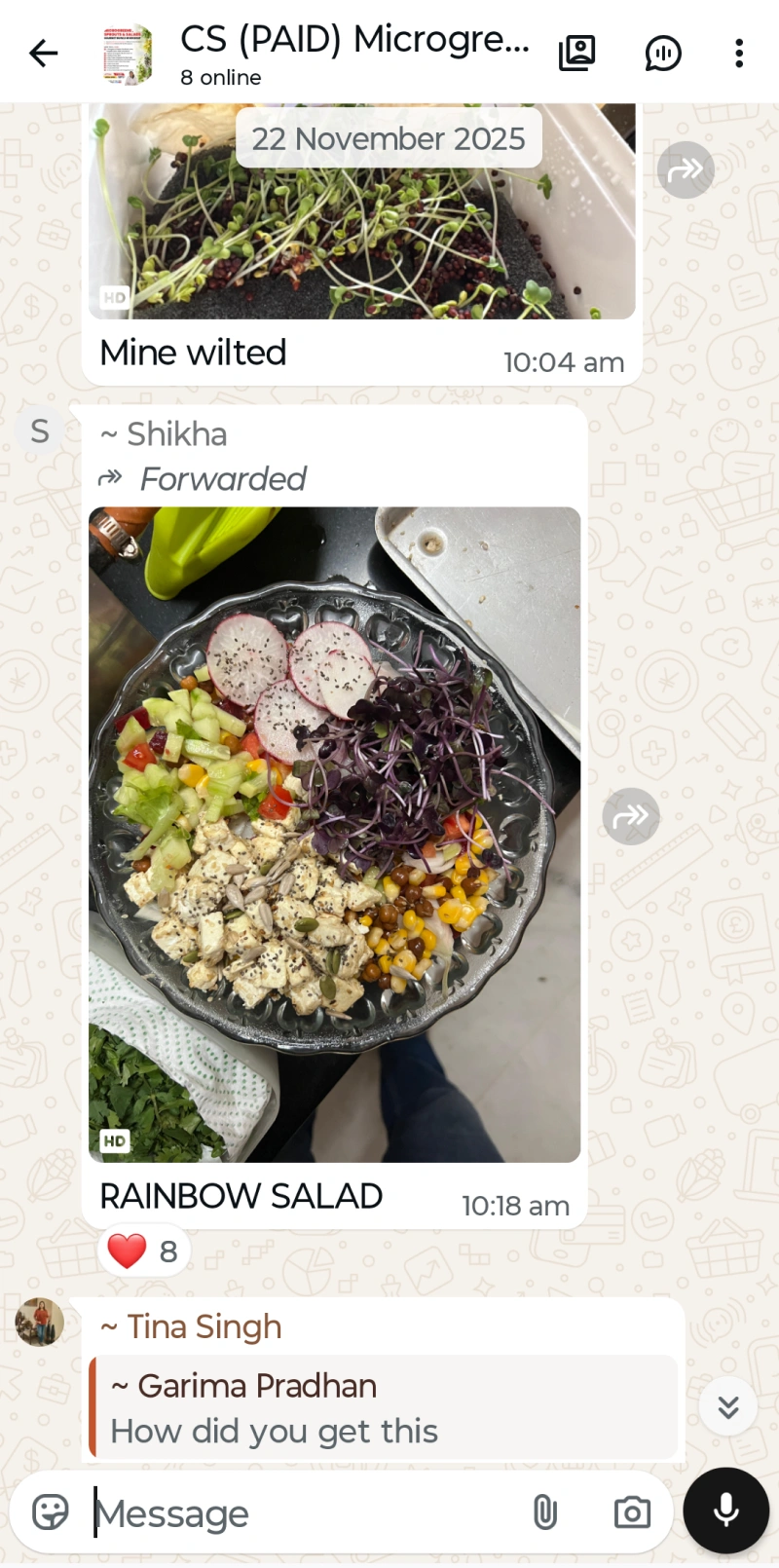 Microgreen Test 7